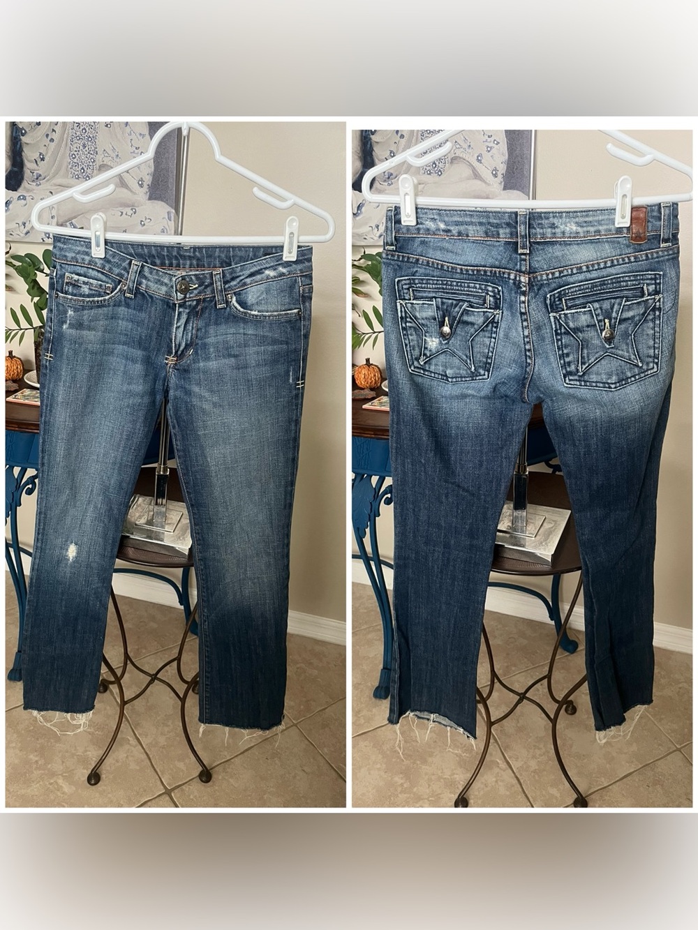 Vintage Y2K People’s Liberation Tanya Bootcut Jeans - Star - Low Rise - 26